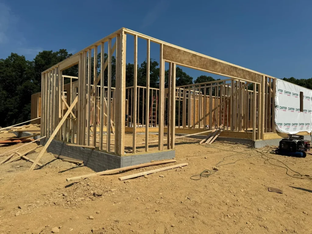Another custom Beiler & Co. home is under construction!